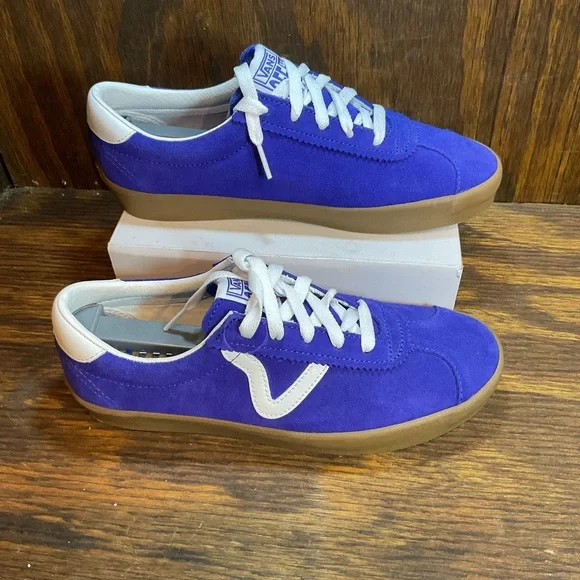 Vans Sport Low Track - Sport Blue Women Size 8 Men’s Size 6.5 New Without Box - Picture 2 of 7